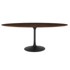 Modway Lippa 78" Oval Wood Dining Table  