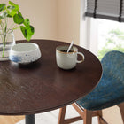 Modway Lippa 28" Round Wood Bar Table