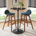 Modway Lippa 28" Round Wood Bar Table