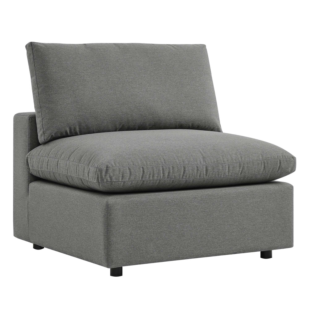 Modway Commix Overstuffed Outdoor Patio Armless Chair  