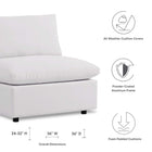 Modway Commix Overstuffed Outdoor Patio Armless Chair