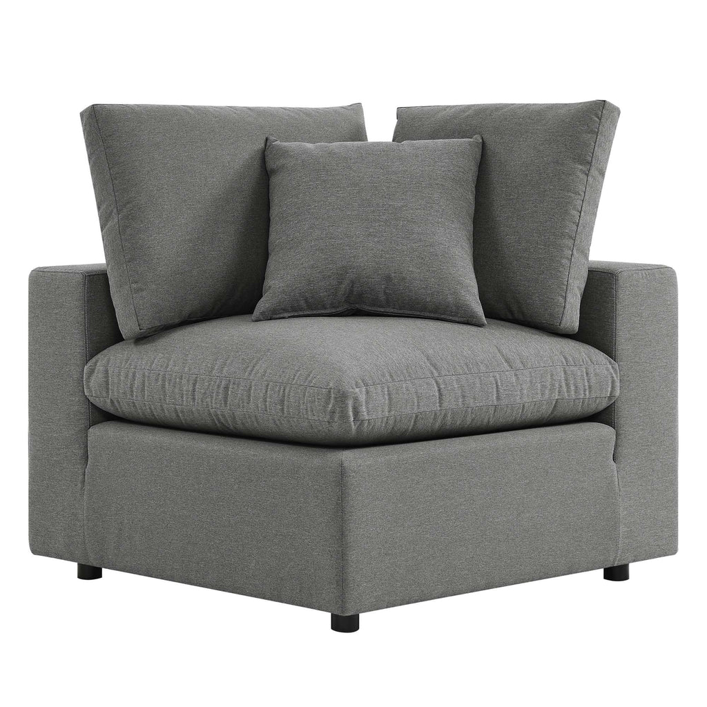 Modway Commix Overstuffed Outdoor Patio Corner Chair  