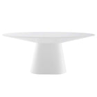 Modway Provision 75" Oval Dining Table
