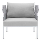 Modway Harmony Sunbrella® Outdoor Patio Aluminum Armchair
