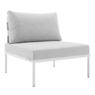 Modway Harmony Sunbrella® Outdoor Patio Aluminum Armless Chair  