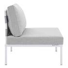 Modway Harmony Sunbrella® Outdoor Patio Aluminum Armless Chair