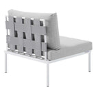 Modway Harmony Sunbrella® Outdoor Patio Aluminum Armless Chair