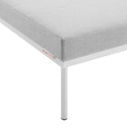Modway Harmony Sunbrella® Outdoor Patio Aluminum Armless Chair