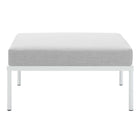 Modway Harmony Sunbrella® Outdoor Patio Aluminum Ottoman