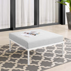 Modway Harmony Sunbrella® Outdoor Patio Aluminum Ottoman
