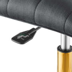 Modway Ripple Armless Performance Velvet Office Chair