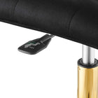 Modway Prim Armless Performance Velvet Office Chair