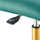 Modway Prim Armless Performance Velvet Office Chair