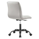 Modway Ripple Armless Vegan Leather Office Chair