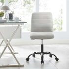 Modway Ripple Armless Vegan Leather Office Chair