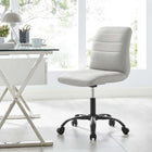 Modway Ripple Armless Vegan Leather Office Chair