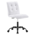 Modway Prim Armless Vegan Leather Office Chair  