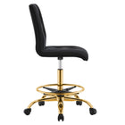 Modway Prim Armless Performance Velvet Drafting Chair