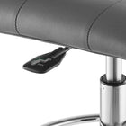 Modway Prim Armless Vegan Leather Drafting Chair