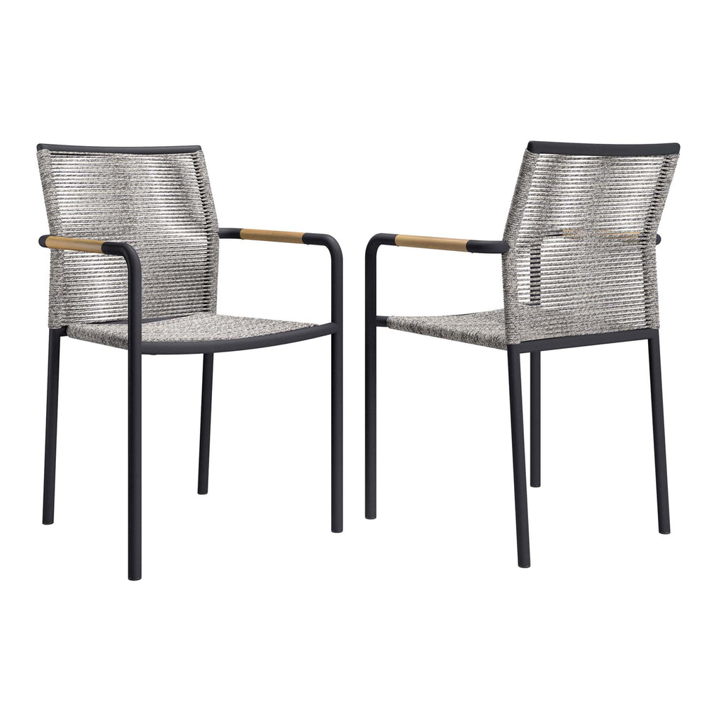 Modway Serenity Outdoor Patio Armchairs Set of 2  