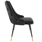 Modway Adorn Performance Velvet Dining Side Chair Set of 2