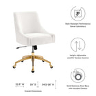 Modway Discern Performance Velvet Office Chair