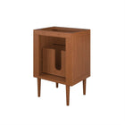 Modway Cassia 24" Teak Wood Bathroom Vanity Cabinet (Sink Basin Not Included)
