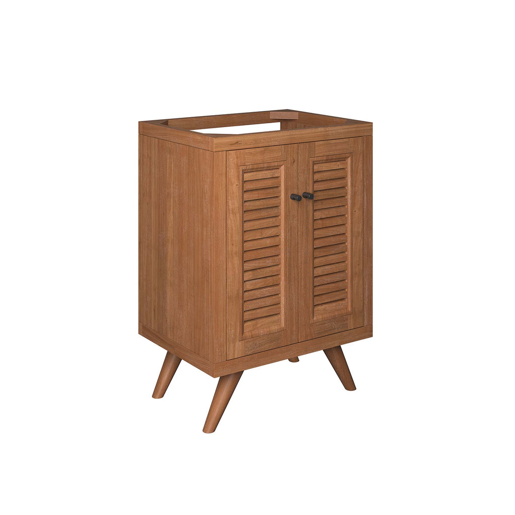 Modway Birdie 24" Teak Wood Bathroom Vanity Cabinet (Sink Basin Not Included)  