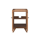 Modway Birdie 24" Teak Wood Bathroom Vanity Cabinet (Sink Basin Not Included)
