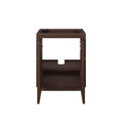 Modway Ledger 24" Wood Bathroom Vanity Cabinet (Sink Basin Not Included)