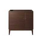 Modway Ledger 36" Wood Bathroom Vanity Cabinet (Sink Basin Not Included)