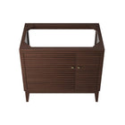 Modway Ledger 36" Wood Bathroom Vanity Cabinet (Sink Basin Not Included)