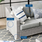 Modway Conway 4-Piece Outdoor Patio Wicker Rattan Furniture Set EEI-5091