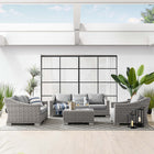 Modway Conway 4-Piece Outdoor Patio Wicker Rattan Furniture Set EEI-5091