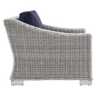 Modway Conway 4-Piece Outdoor Patio Wicker Rattan Furniture Set EEI-5091