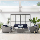 Modway Conway 4-Piece Outdoor Patio Wicker Rattan Furniture Set EEI-5091