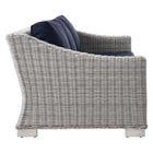 Modway Conway 4-Piece Outdoor Patio Wicker Rattan Furniture Set EEI-5091