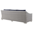 Modway Conway 4-Piece Outdoor Patio Wicker Rattan Furniture Set EEI-5091
