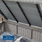 Modway Conway 4-Piece Outdoor Patio Wicker Rattan Furniture Set EEI-5095