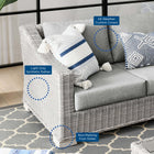 Modway Conway 4-Piece Outdoor Patio Wicker Rattan Furniture Set EEI-5095