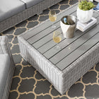 Modway Conway 4-Piece Outdoor Patio Wicker Rattan Furniture Set EEI-5095