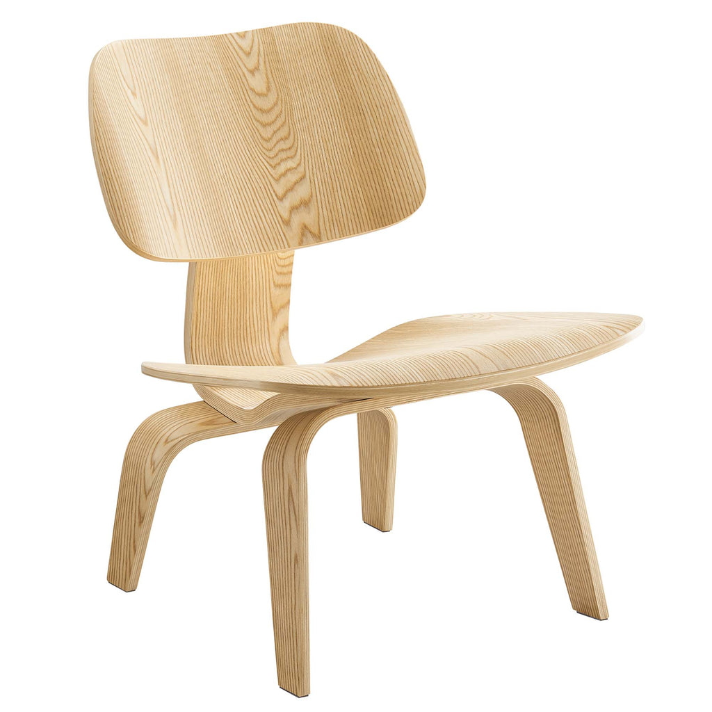 Modway Fathom Wood Lounge Chair  