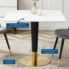 Modway Zinque 36" Square Dining Table