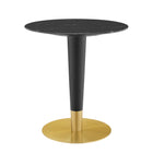 Modway Zinque 28" Artificial Marble Dining Table  