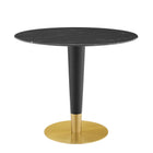 Modway Zinque 36" Artificial Marble Dining Table  