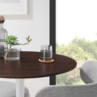 Modway Lippa 28" Round Wood Dining Table