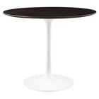 Modway Lippa 36" Round Wood Dining Table  