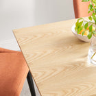 Modway Lippa 24" Square Wood Dining Table