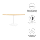 Modway Lippa 60" Round Wood Dining Table