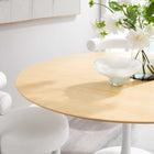 Modway Lippa 60" Round Wood Dining Table